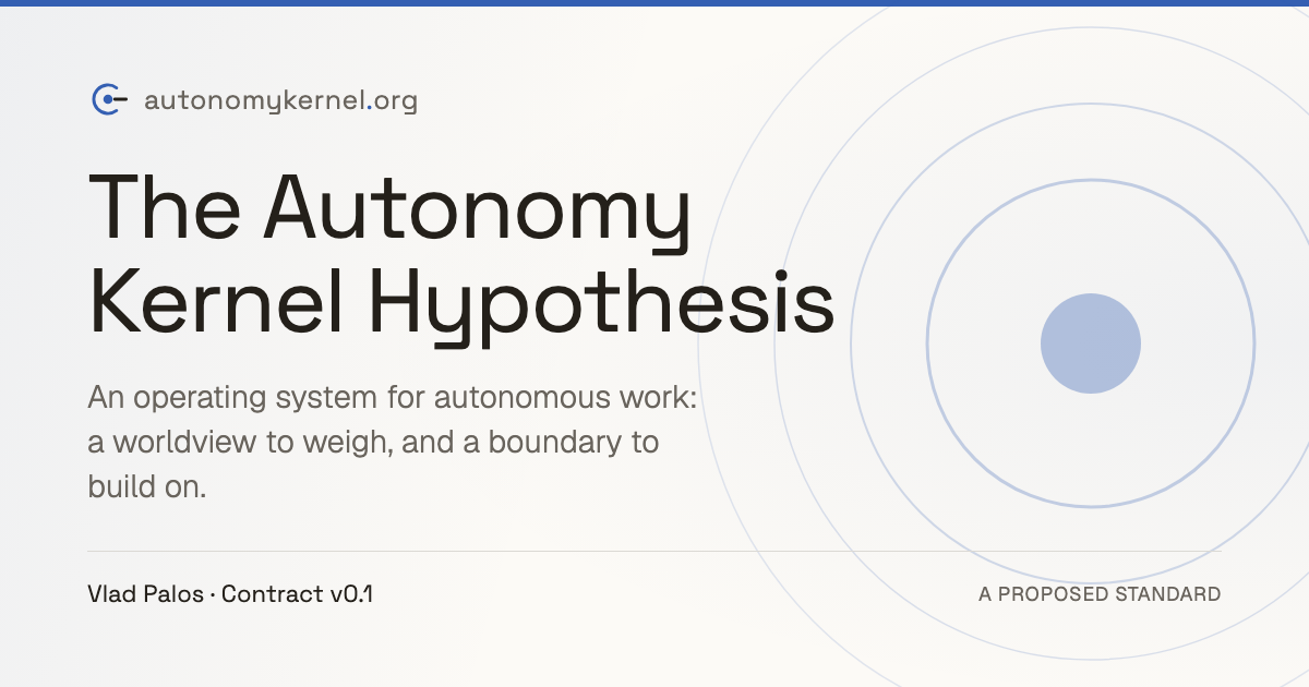 AutonomyKernel